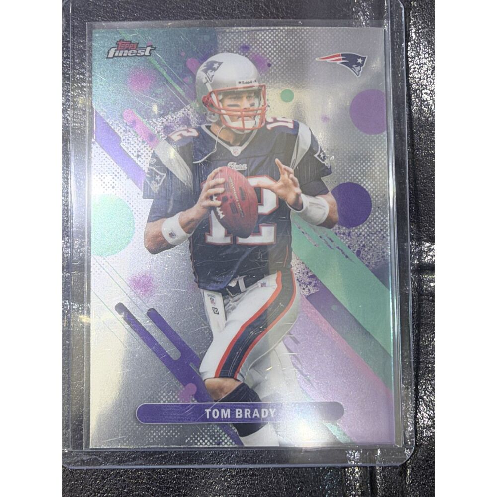 2025 Topps Finest Tom Brady #100 New England Patriots
